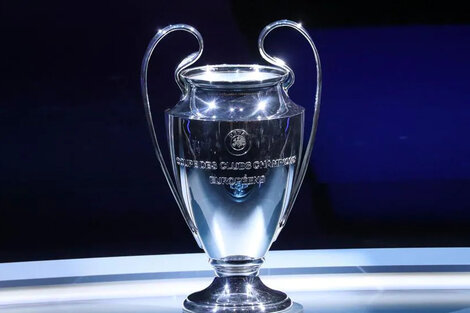 Trofeo de la Champions League.