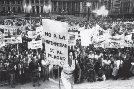 María Elena Oddone y su proclama por el placer a meses de empezar la democracia