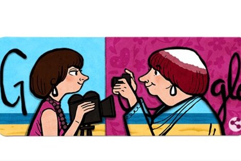 Agnés Varda, homenajeada por Google.