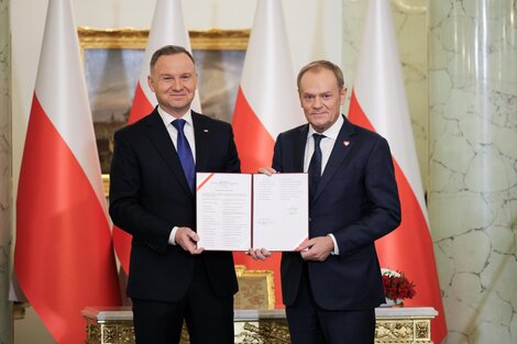 Donald Tusk juró como el nuevo primer ministro de Polonia