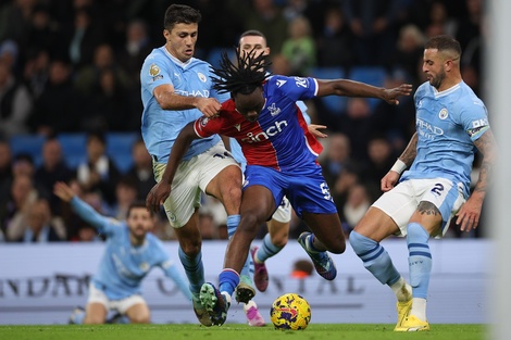 Manchester City sufrió empate agónico contra Crystal Palace