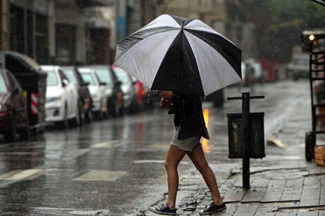 Las lluvias dirán presente en la jornada del domingo.