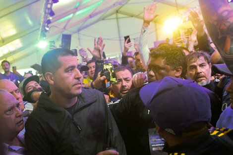 Juan Román Riquelme, flamante presidente electo de Boca.