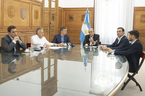 El ministro Francos se reunió la semana pasada con un grupo de gobernadores en forma presencial y con otros vía teleconferencia.