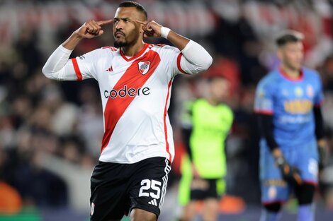 River Plate: Rondón es la duda de Demichelis para el Trofeo de Campeones  