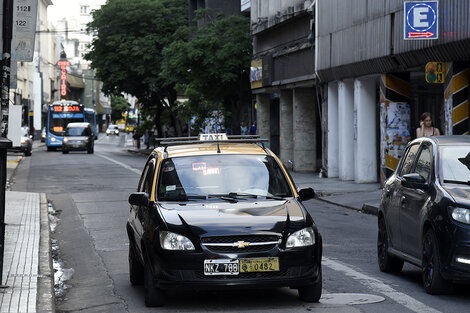 Los taxistas reclamaron refuerzos para las fiestas.  (Fuente: Andres Macera)