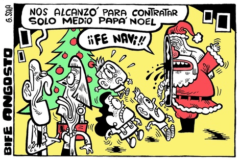 Medio Papá Noel