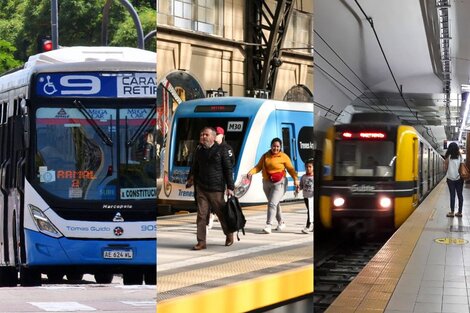 Enero comienza con aumentos en el transporte público.