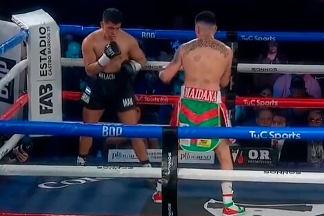 Fabién "TNT" Maidana, se impuso ante Helach Rodríguez.