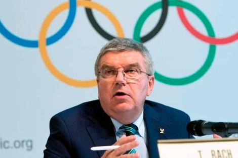 El presidente del Comité Olímpico Internacional, el alemán Thomas Bach.