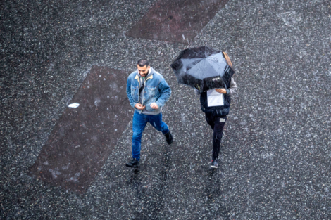 Cuáles son las provincias y zonas afectadas por las tormentas y caída de granizo, según el SMN. 