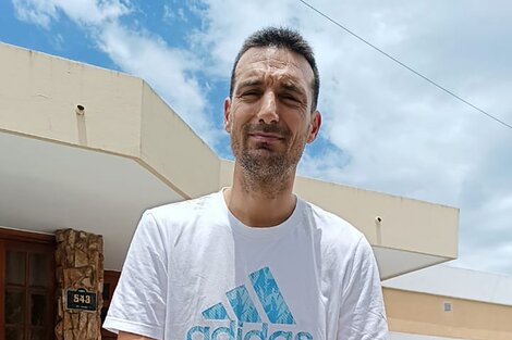 Lionel Scaloni pasó las Fiestas en Pujato, Santa Fe