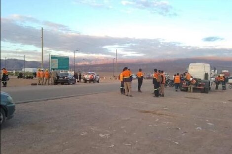 Despidos en la minera Zijin: Corte de ruta y protestas de familias