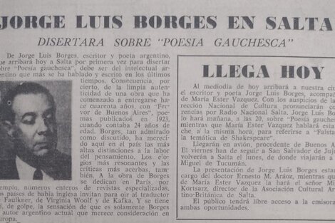 Borges en Salta