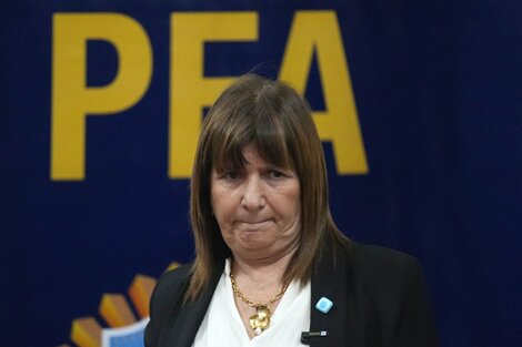 Patricia Bullrich, una verdadera adicta al show.