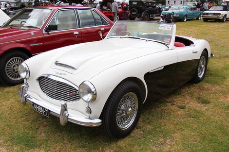 El Aston Healey que el titular de Wenance  tenía embargado.