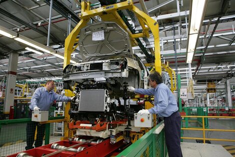 Industria y construcción, en baja