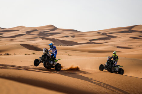 Rally Dakar: Manu Andújar pasó al frente en Cuatriciclos y los Benavides de festejo