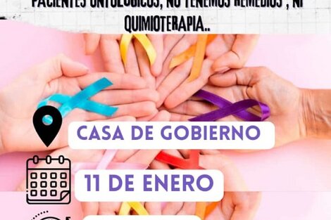 Pacientes oncológicos, sin quimioterapia por falta de medicación