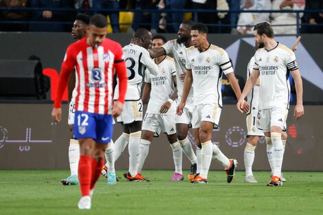 Real Madrid le ganó un clásico impactante a Atlético Madrid