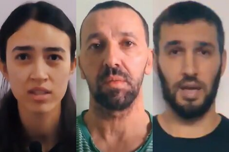 Hamas publicó un video con el mensaje de una rehén israelí