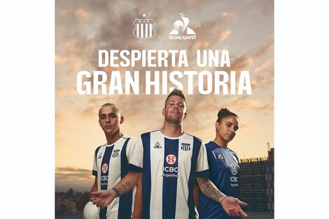 Talleres presentó su nueva ropa de la marca francesa Le Coq Sportif  