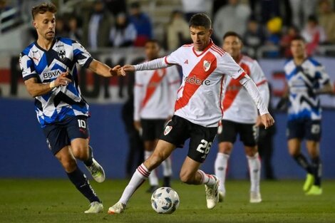 River: así fue el golazo de Herrera que selló el empate con Monterrey sobre el final 