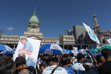 Luis Bruschtein destacó la convocatoria de la movilización: "No hay antecedente"