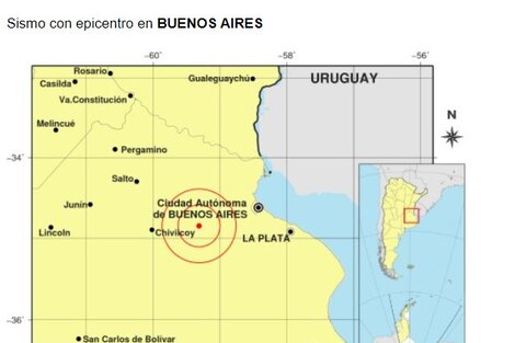 Doble sismo en Argentina: Buenos Aires y Tucumán afectados en menos de 24 horas