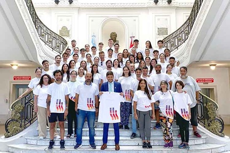 Pullaro se manifestó "muy orgulloso" de la propuesta cultural provincial. 