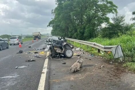 Choque fatal en Brasil: murió una argentina de 22 años y su marido está grave