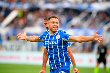 Tomás Conechny llegó a su gol número 10 en el Tomba en apenas 42 partidos