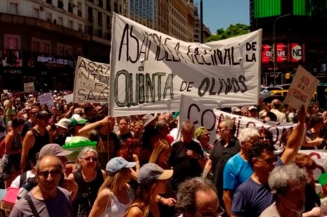 Las asambleas barriales votaron marchar contra la Ley Ómnibus