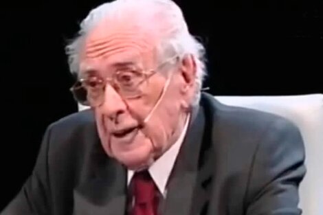 Alfredo Eric Calcagno. Tenía 99 años y seguía dando cátedra