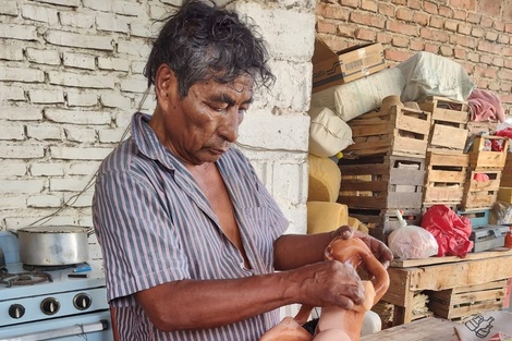 Muestra del maestro ceramista Guido Cutipa en Cafayate