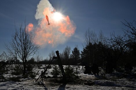 La guerra contra el adversario y contra la nieve.