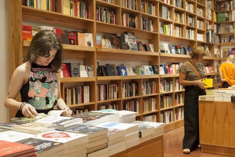 Librerías de todo el país reclamaron a los diputados. (Fuente: Télam)