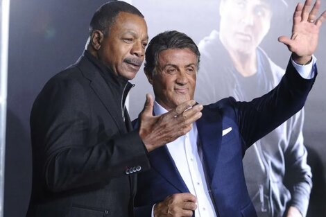 El emotivo video de despedida de Sylvester Stallone a Carl Weathers