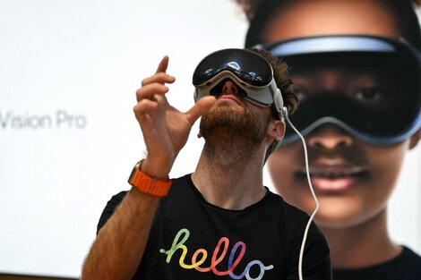 Apple Vision Pro: qué son y para qué sirven las revolucionarias gafas (Fuente: AFP)