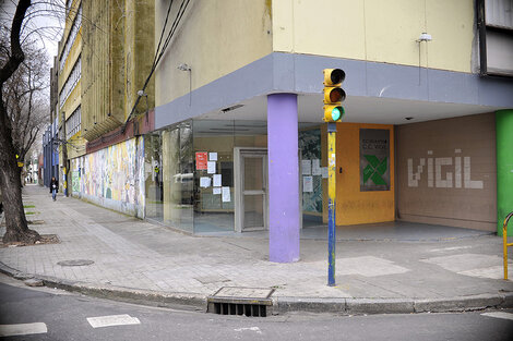 El edificio de La Vigil en Alem y Gaboto.