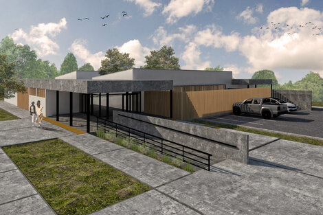 El futuro centro de salud del barrio  Semilla Ramírez.