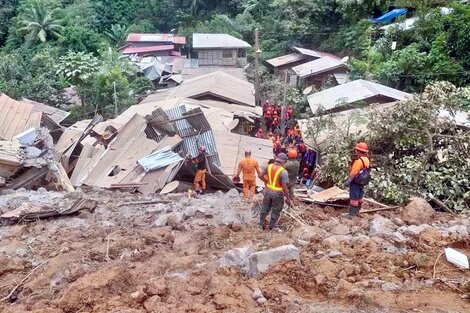 El movimiento de tierra ocurrió al sur de Filipinas.