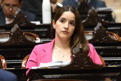 Diputada "libertaria" Rocío Belén Bonacci.