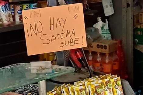 La odisea de cargar la SUBE 