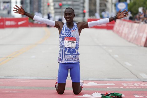 El atletismo está de luto: murió el maratonista Kelvin Kiptum (Fuente: AFP)