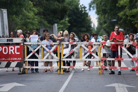 Caballito: cortes de calle por el corte de luz