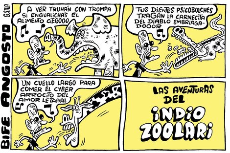 Las aventuras del Indio Zoolari (Fuente: Gustavo Sala)