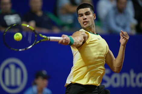 Argentina Open: Carlos Alcaraz venció al argentino Ugo Carabelli y está en cuartos