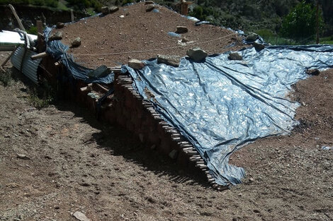 Doce familias afectadas por un temporal en la Quebrada del Toro  (Fuente: Gentileza Paulino Sulca)