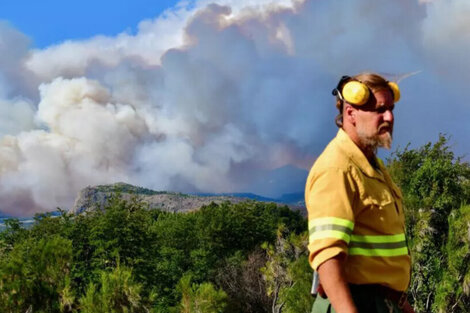 Brigadistas contuvieron el incendio en Los Alerces, pero el parque nacional sigue en riesgo